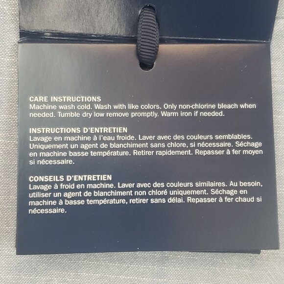 Ralph Lauren Home Workshirt Chambray Queen Flat Sheet Blue 100% Cotton 108 x 96 - Picture 10 of 16